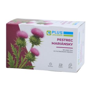 Pestrec mariánsky, bylinný čaj vo vrecku, 20× 1,5 g