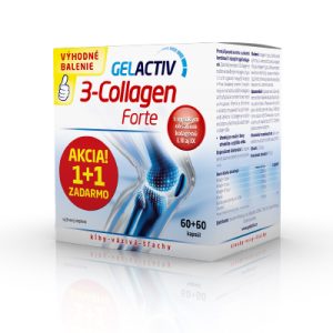 GelActiv 3-Collagen Forte, 60 + 60 kapsúl