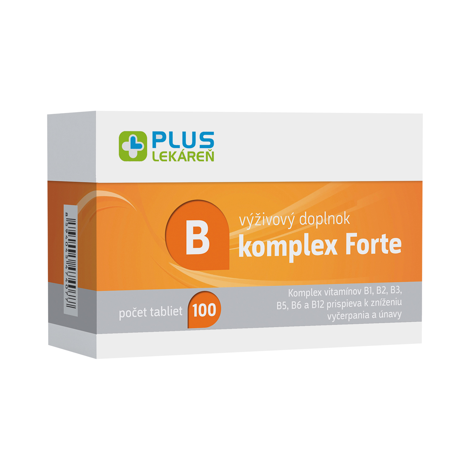 B Komplex Forte 100 Tbl | Plus Lekáreň